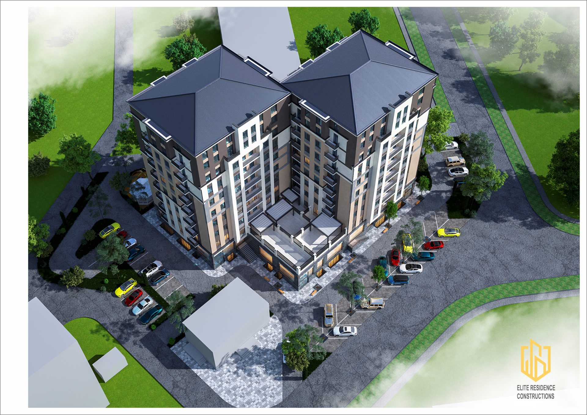 Multi-Storey Residential Complex with Commercial Spaces — 5