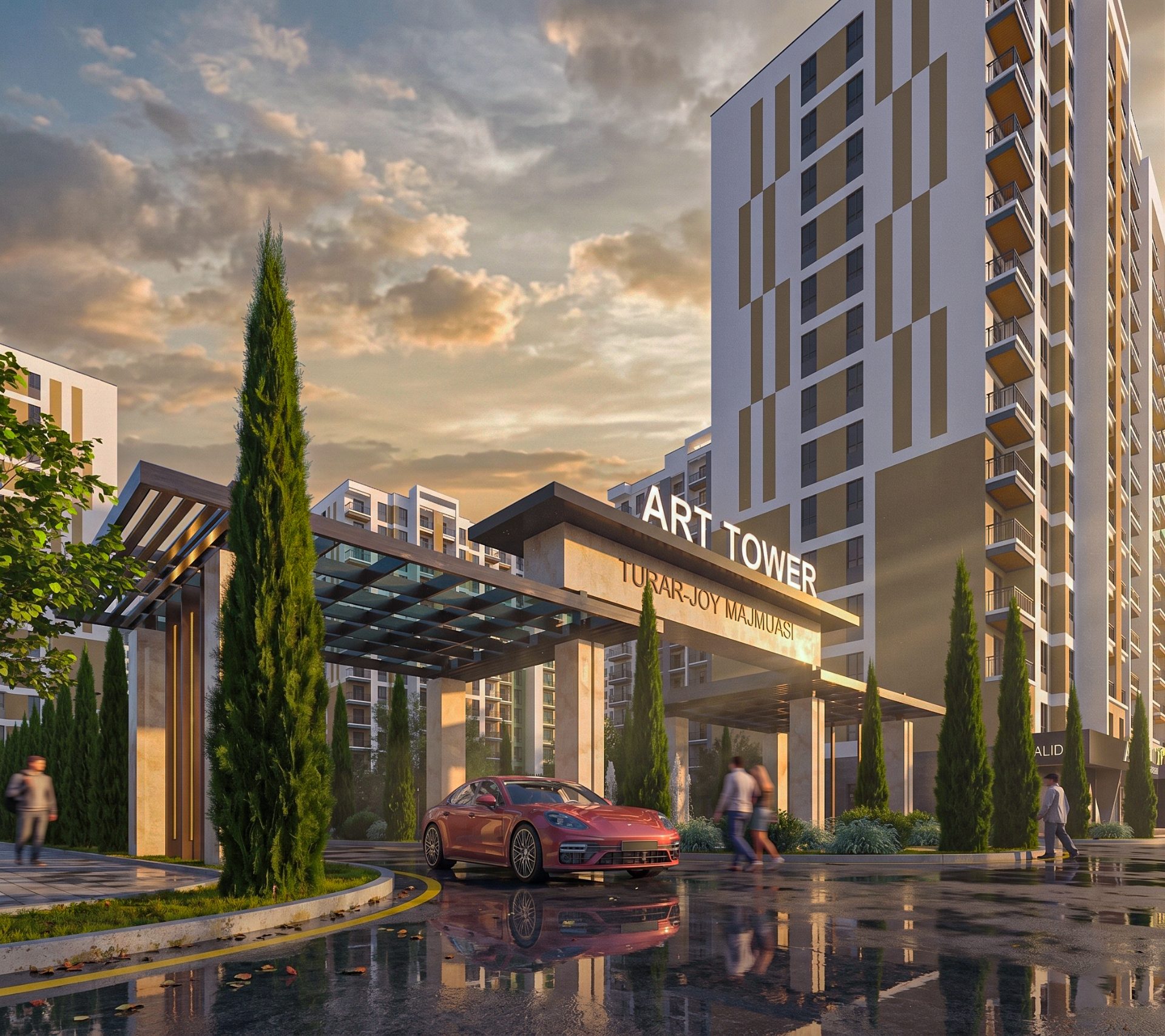 Navoiy City замонавий турар жой мажмуаси — 4
